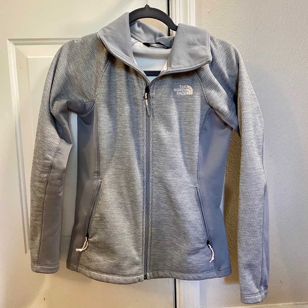 North face zip up jacket